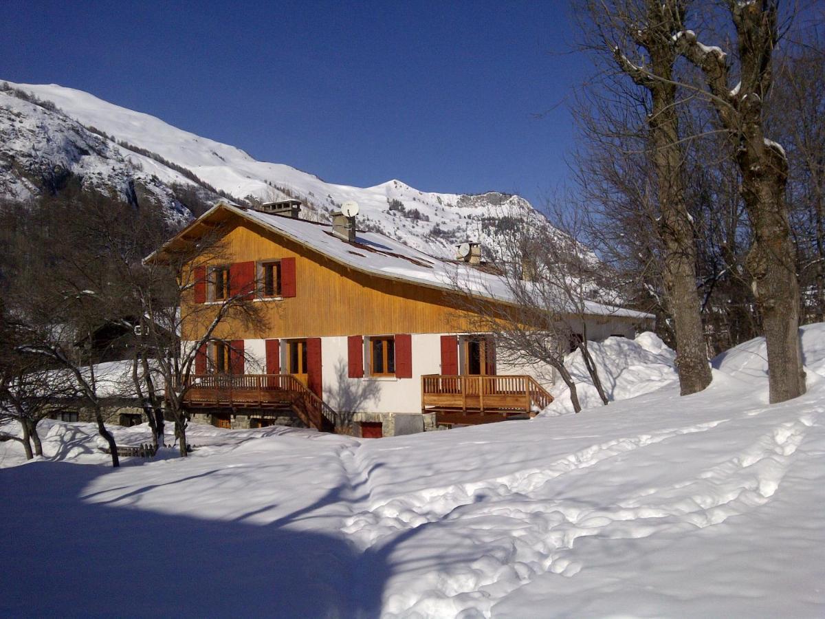 Appartement En Duplex Dans Un Chalet Typique Valloire Exterior foto