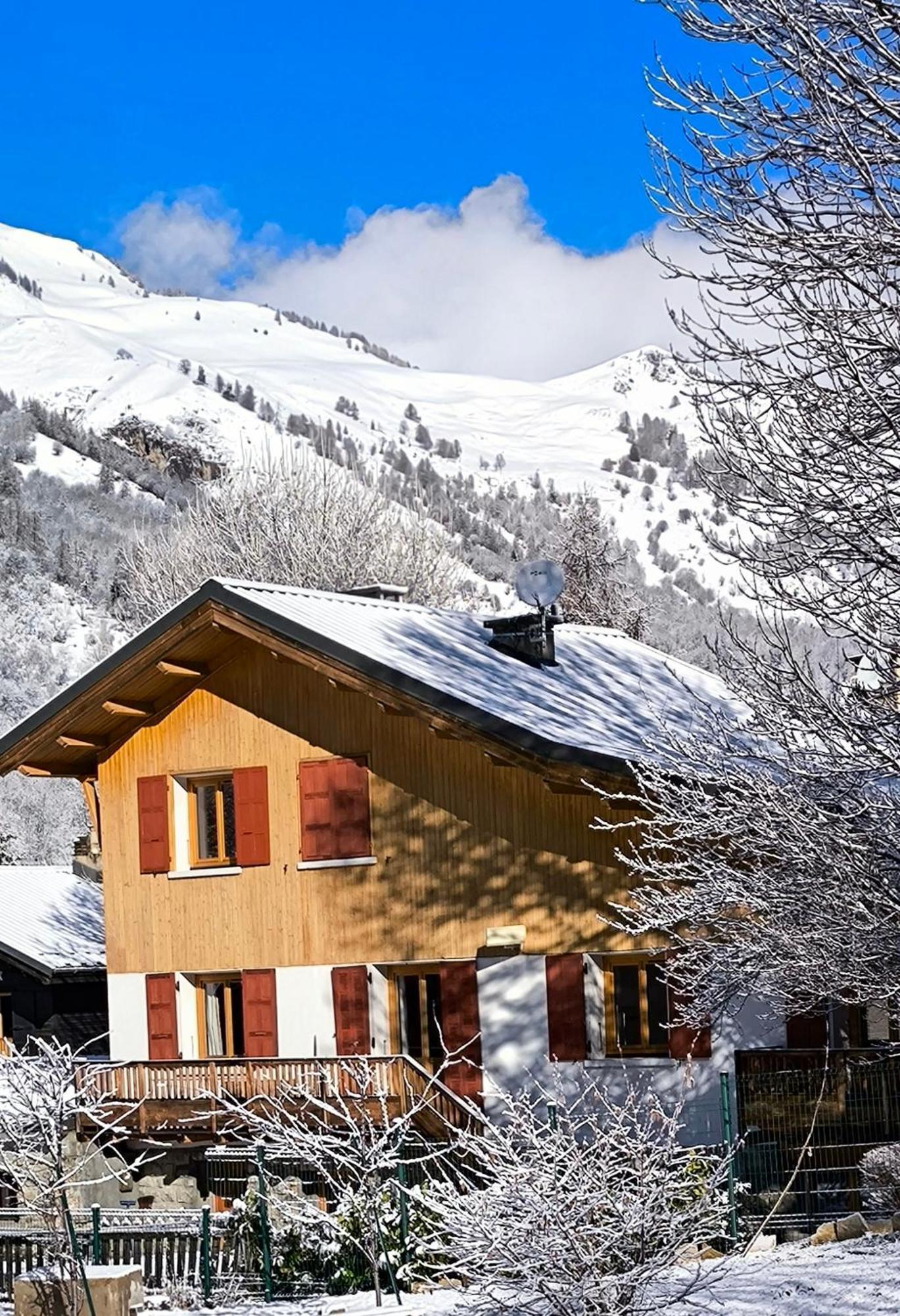 Appartement En Duplex Dans Un Chalet Typique Valloire Exterior foto
